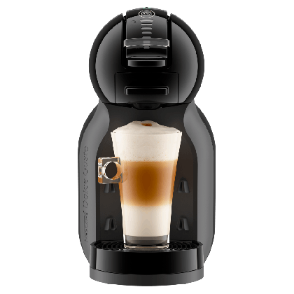 Front view Mini Me Automatic Arctic Grey & Black Dolce Gusto® Coffee Machine