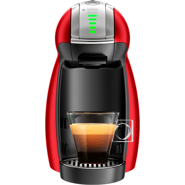 GENIO 2 AUTOMATIC RED COFFEE MACHINE