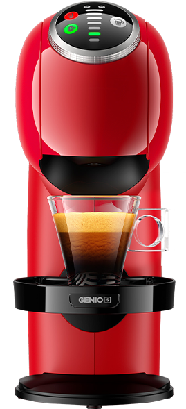 GENIO S PLUS RED COFFEE MACHINE