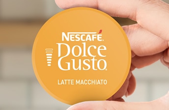 Madama - Capsule Caffè Ricaricabili Dolce Gusto, Acciao E Beige –